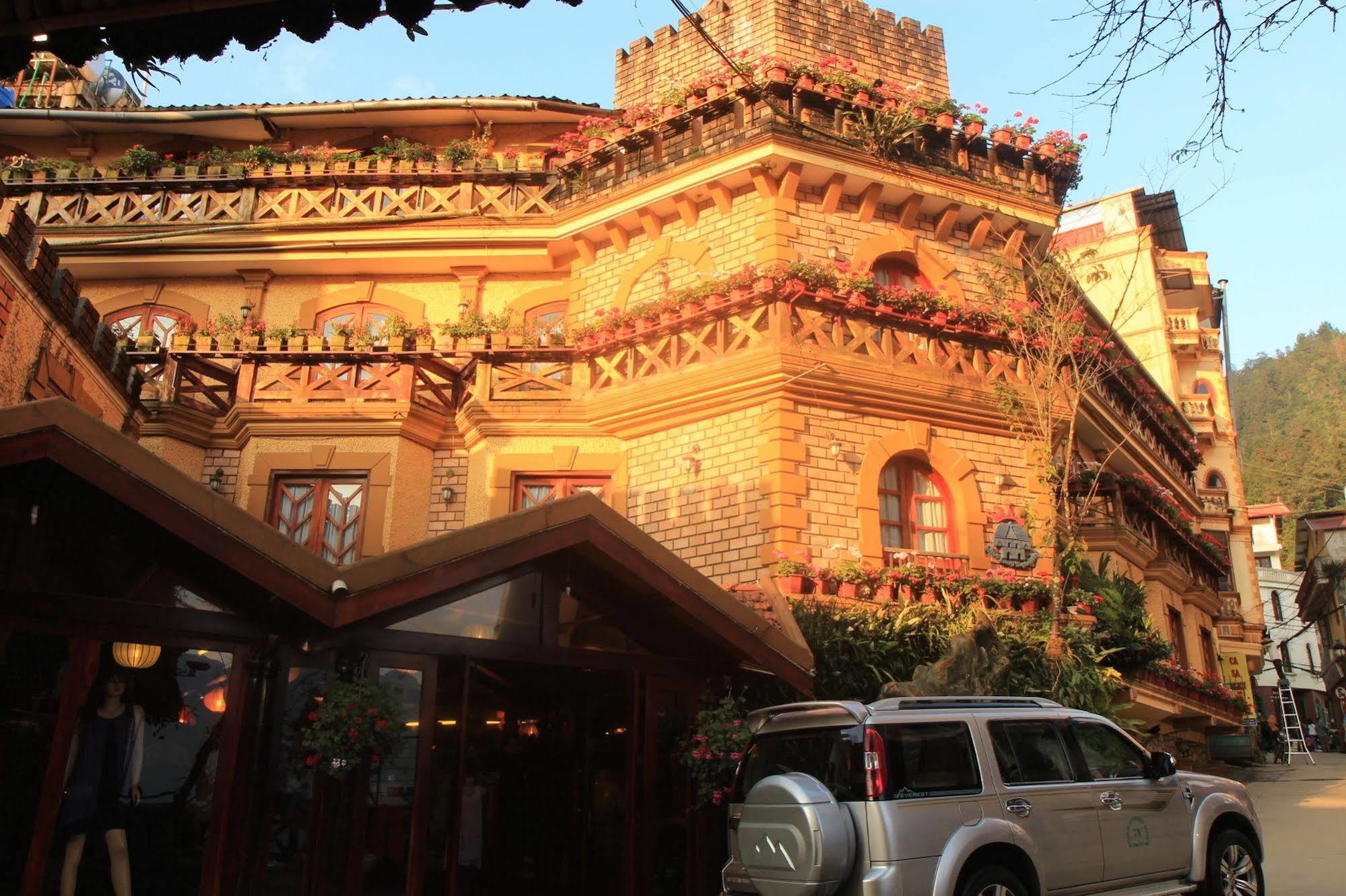 Chau Long Sapa Hotel Bagian luar foto