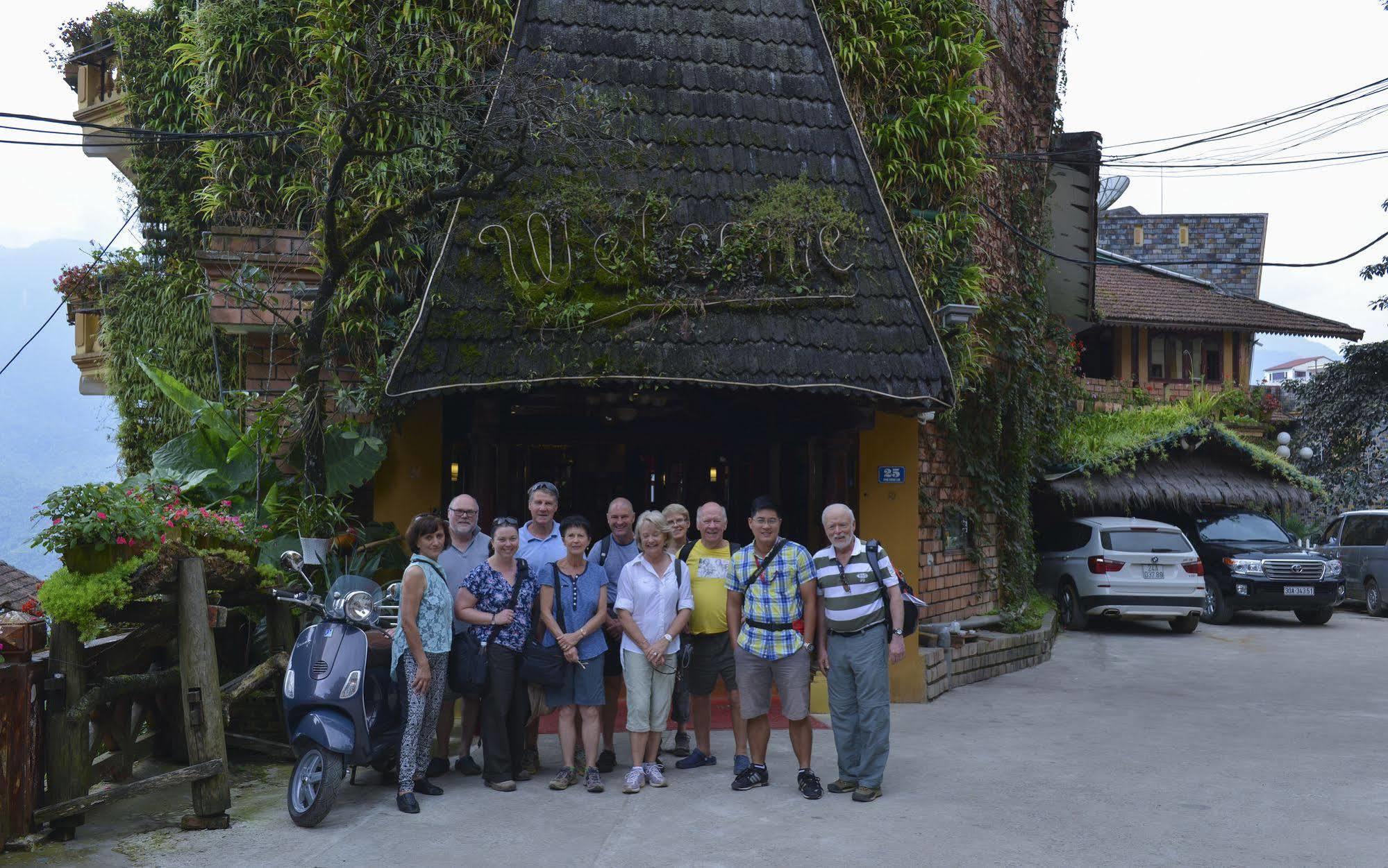 Chau Long Sapa Hotel Bagian luar foto